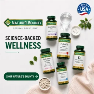 Nature’s Bounty vitamins and supplements in Pakistan for daily wellness