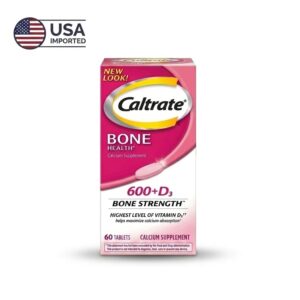 Original Caltrate 600+D3 Bone Health 60 Tablets Calcium Supplement imported from USA available at best price in Pakistan - HealthBazaar.pk