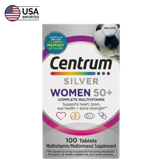 Centrum Silver Women 50+ in pakistan - 100 Tablets Box pack