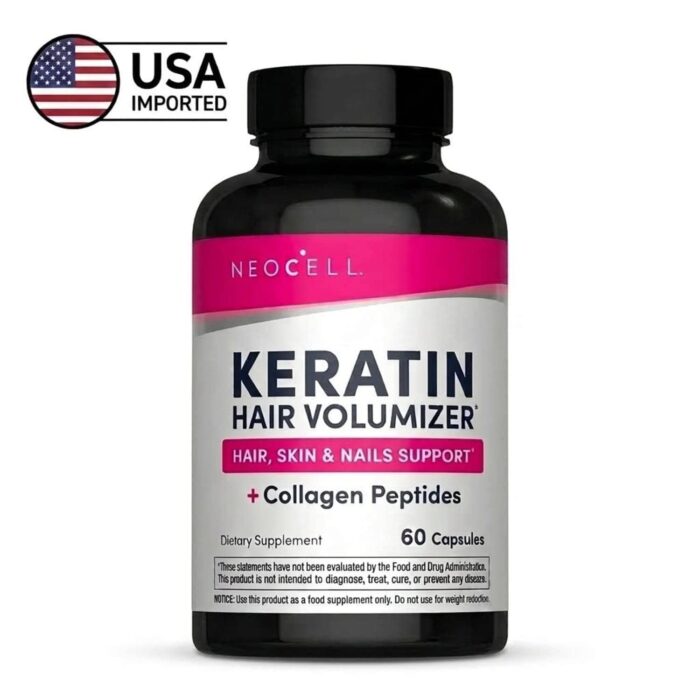 Neocell Keratin Hair Volumizer 60 Capsules in Pakistan - Original Product