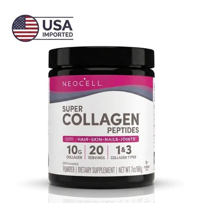 Original USA Imported NeoCell Super Collagen Peptides Powder 7oz Pakistan