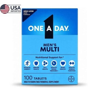 One A Day Men's Multitamins 100 Tablets Box - Original USA Imported at HealthBazaar Pakistan