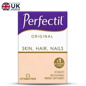 Vitabiotics Perfectil Original 30 Tablets for skin hair and nails - HealthBazaar.pk