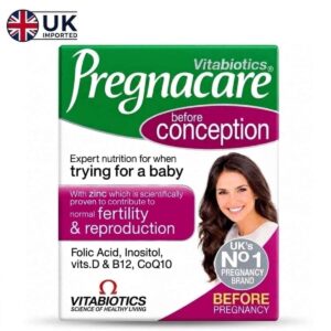 Vitabiotics Pregnacare Before Conception UK Imported Price in Pakistan - HealthBazaar.pk