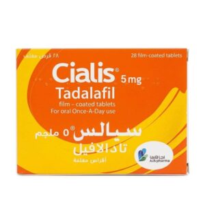 Original Cialis 5mg 28 Tablets Saudi edition in Pakistan - HealthBazaar.pk