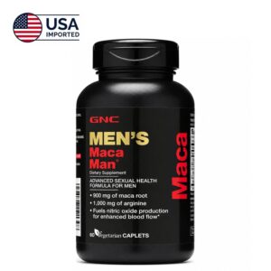 GNC Men’s Maca Man 60 Caplets for men in Pakistan - Healthbazaar.pk