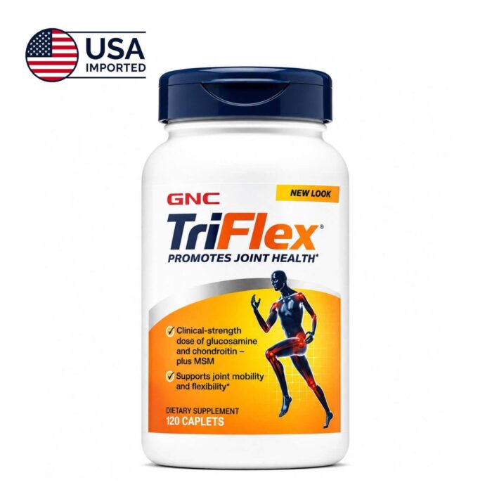 GNC TriFlex Joint Support 120 Caplets USA Imported GNC TriFlex Joint Support 120 Caplets Price in Pakistan