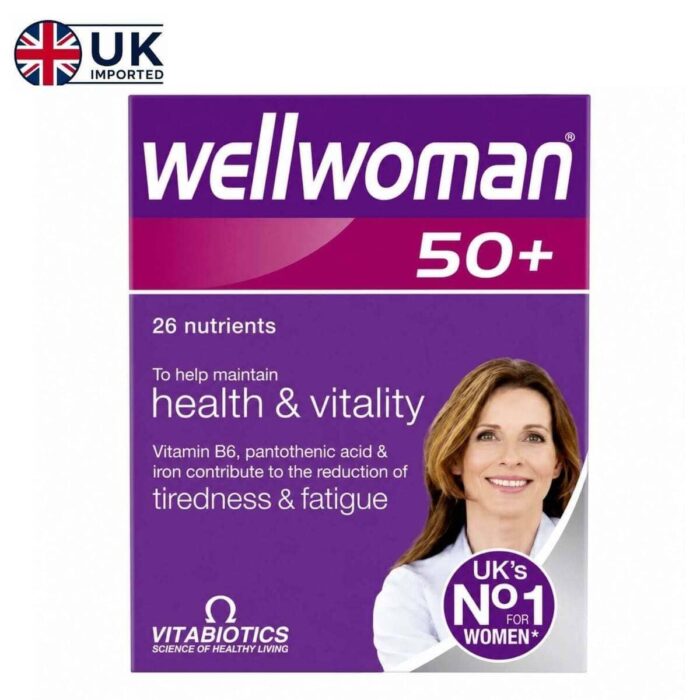 Vitabiotics Wellwoman 50 Plus 30 Tablets Price in Pakistan - HealthBazaar.pk